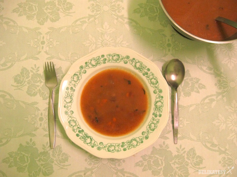 Fazuľová polievka