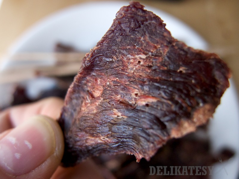Detail na usušené mäso